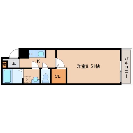 橿原神宮前駅 徒歩2分 1階の物件間取画像